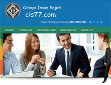 Tablet Screenshot of cis77.com